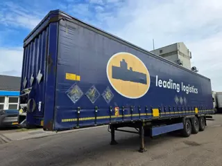 Krone SAF - Disc Krone 3-assige zeilen trailer - SAF assen - Schijfremmen - Luchtvering - 41 Ton - G