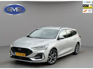 Ford Focus Wagon 1.0 EcoBoost AUTOMAAT Hybrid ST Line Style, stoelverwarming, elect bed. trekhaak, 1