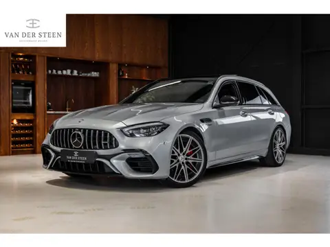 Mercedes-Benz C-klasse Estate AMG 63 S E Performance | Schaalstoelen | Carbon | BTW | Achterasbestur