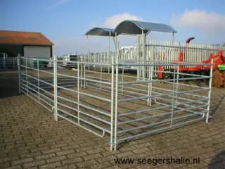 Schapenkooi,Koppelbaar schapenhek, steekfixsysteem