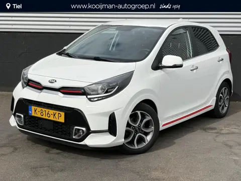 Kia Picanto 1.0 DPi GT-Line 1e eign. Dealeronderhouden, Navigatie, Lederen bekleding, Privacy glass,