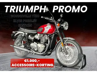 Triumph BONNEVILLE T120 ELVIS PRESLEY EDITI - 40289348