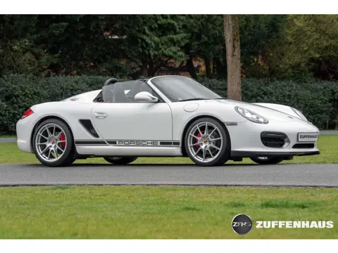 Porsche Boxster Spyder NL auto nieuwstaat Rai tentoonstellingsauto