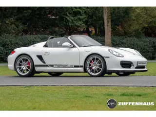 Porsche Boxster Spyder NL auto nieuwstaat Rai tentoonstellingsauto