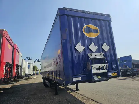 Krone SD/ ALUMINIUM RIMS/ ALUMINIUM SIDE BOARDS /HUCKAPACK/ SLIDING ROOF/ SAF DISC.