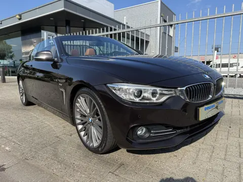BMW 4 Serie Cabrio 428i High Executive Aut leer, nekverwarming , keyles go, M stuur, Navi Prof , etc