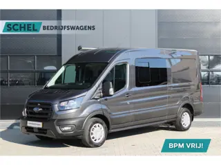 Ford Transit 350 2.0 TDCI L3H2 Trend 130pk - Camper/Grijs Kenteken - Blind Spot - ACC - Trekhaak - S