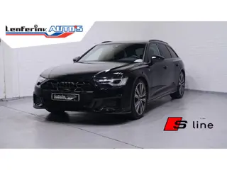 Audi A6 Avant 50 TFSI e 299 pk Quattro S Line Panodak, Trekhaak SOH 94% Matrix LED Koplampen, Shadow