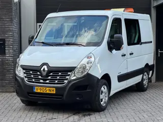 Renault Master T35 2.3 dCi L1H2 EURO6 DUBBEL CABINE AIRCO NAVI