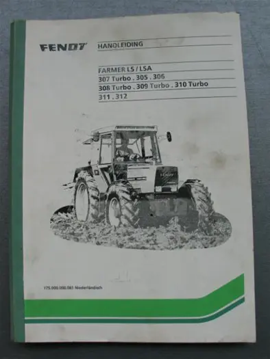 Manual Fendt Farmer LS/LSA 307T/305/306/308T/309T/310T /