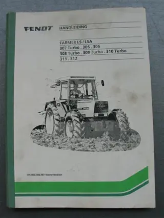Manual Fendt Farmer LS/LSA 307T/305/306/308T/309T/310T /