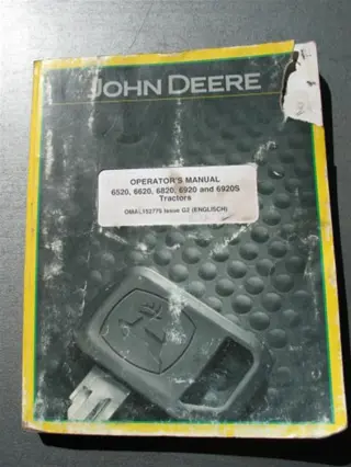 Manual JD 6520/6620/6820/6920 and 6920S