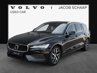 Volvo V60 2.0 T6 Twin Engine AWD Momentum Pro / Blond Leder interieur / 18" Velgen / Stuur & Stoelve