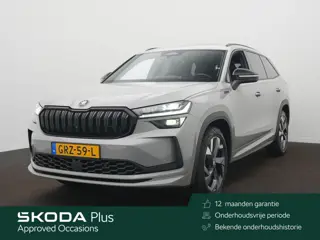 Skoda Kodiaq 1.5 TSI MHEV Sportline Business 7p Navigatie - 19 Inch - Panoramadak - Camera - Trekhaa