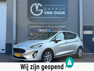 Ford Fiesta 1.0 101PK Automaat,Navi,Clima,Cruise,Carplay,Isofix,PDC,Stoel+StuurVerwarming,ElektrRame