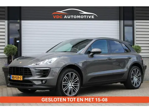 Porsche Macan 2.0 21" Turbo | Memory | Camera | Leder | 14 Weg Comfortstoelen | Agaatgrijs | Volledi
