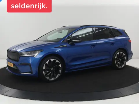 Skoda Enyaq iV 80 Sportline | SOH 93,2% | Leder/alcantara | Stuur/stoelverwarming | Carplay | Sfeerv