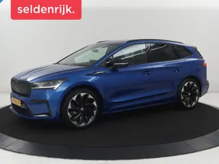 Skoda Enyaq iV 80 Sportline | SOH 93,2% | Leder/alcantara | Stuur/stoelverwarming | Carplay | Sfeerv