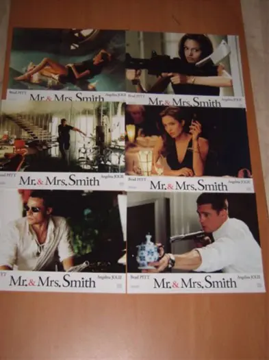MR. en MRS. SMITH filmfotoset.