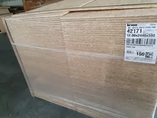 OSB-3 constructieplaten en Berken betonplex