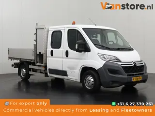 Citroën Jumper 2.2HDI 130PK Dubbele Cabine Kipper | 7-Persoons | Multimedia | Trekhaak