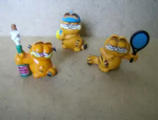 Poppetjes van garfield