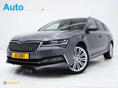 Škoda Superb Combi 1.4 TSI iV Laurin & Klement | Leder | Trekhaak | Massage | Canton | 360 | Memory 
