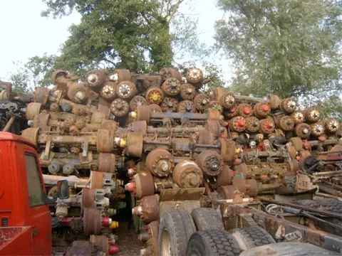 Assen trucks en trailers volvo, mercedes, man