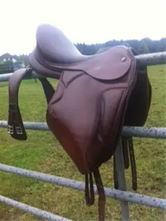 Prestige zadel, zo goed als nieuw!