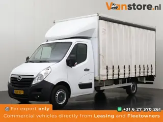 Opel Movano 2.3Turbo Bakwagen | Schuifzeil Rechts | Dakspoiler | Airco | Navigatie | 3-Zits