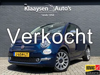 Fiat 500 1.2 Lounge | navigatie | panoramadak | bluetooth | cruise control | all season banden | 53.