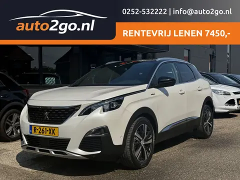 Peugeot 3008 1.6 PURETECH GT LINE AUT8 PANODAK SPORTLEDER 19 INCH-LMV NAVI CAMERA LED PDC