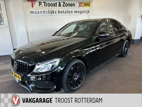Mercedes-Benz C-Klasse AMG 43 4MATIC V6 368PK | Alarm klasse 3 | Rode gordels | Adaptief onderstel |