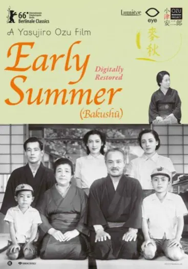 EARLY SUMMER ( Bakushû ) filmposter.
