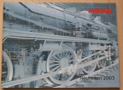 Marklin folder nieuwigheden 2003
