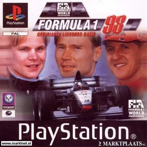 Playstation 1 ps1 formula 1 98