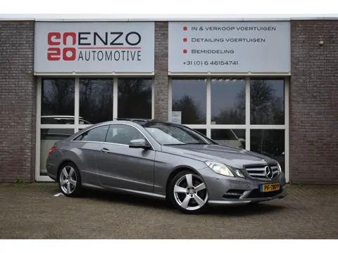 Mercedes-Benz E-klasse Coupé Nieuwstaat! 220 CDI Prestige FULL Standkachel Afn trekhaak