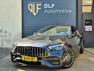 Mercedes-Benz C-klasse 180 AMG Line | Burmester | Wit leder | Pano