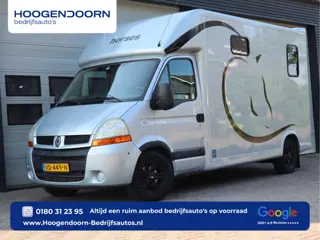 Renault Master T35 3.0dCi 136pk Paardenwagen Horsetruck - 5 Zits - Marge - Bank - Trekhaak