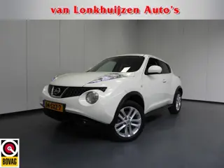 Nissan Juke 1.6 DIG-T 190PK Aut. Tekna All-Mode 4WD LEER/NAVI/CAMERA/17"LMV!