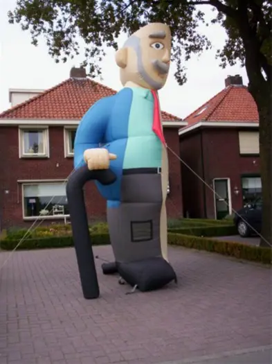 Opblaasbare sara sarah abraham halve markelo holten nijverda