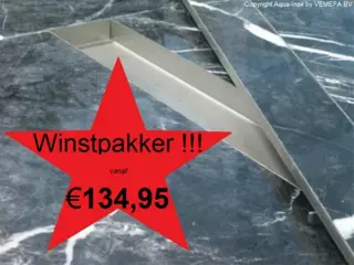 Luxe RVS Tegelbare Douchegoot,Douchegoten,Drains 50-110 cm
