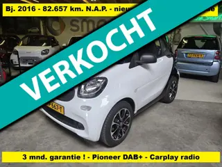 Smart Fortwo 1.0 Pure - garantie ! - alu velgen - nieuwe apk - koude airco - el. ramen en spiegels