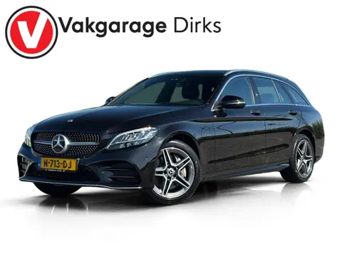 Mercedes-Benz C-klasse Estate 300e AMG ✅ Leder ✅ Camera ✅ LED