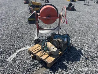 Atika OPTIMIX M150E Portable Concrete Mixer (Inope