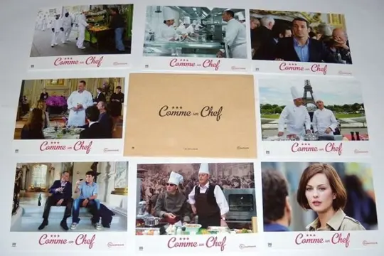 COMME UN CHEF lobbycard set.