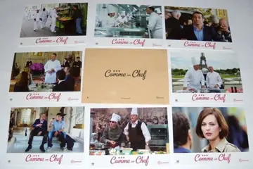 COMME UN CHEF lobbycard set.