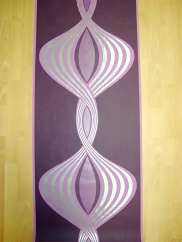 Retro vlies trendy behang 02