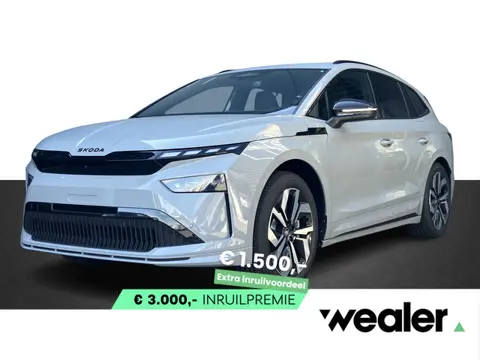 Škoda Enyaq Sportline Elektromotor 286 PK | Trekhaak | Panoramadak | head-up display | 360 graden ca