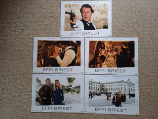 EFFIE BRIEST lobbycard set.